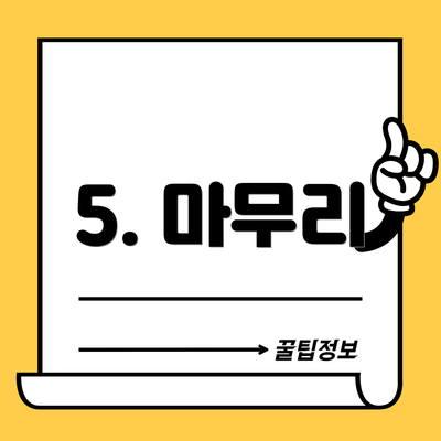 5. 마무리
