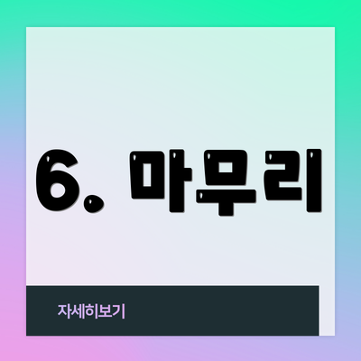 6. 마무리