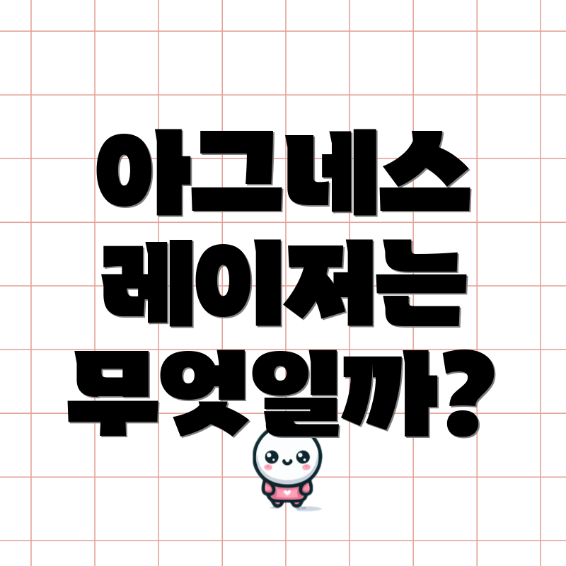 아그네스 레이저는 무엇일까?