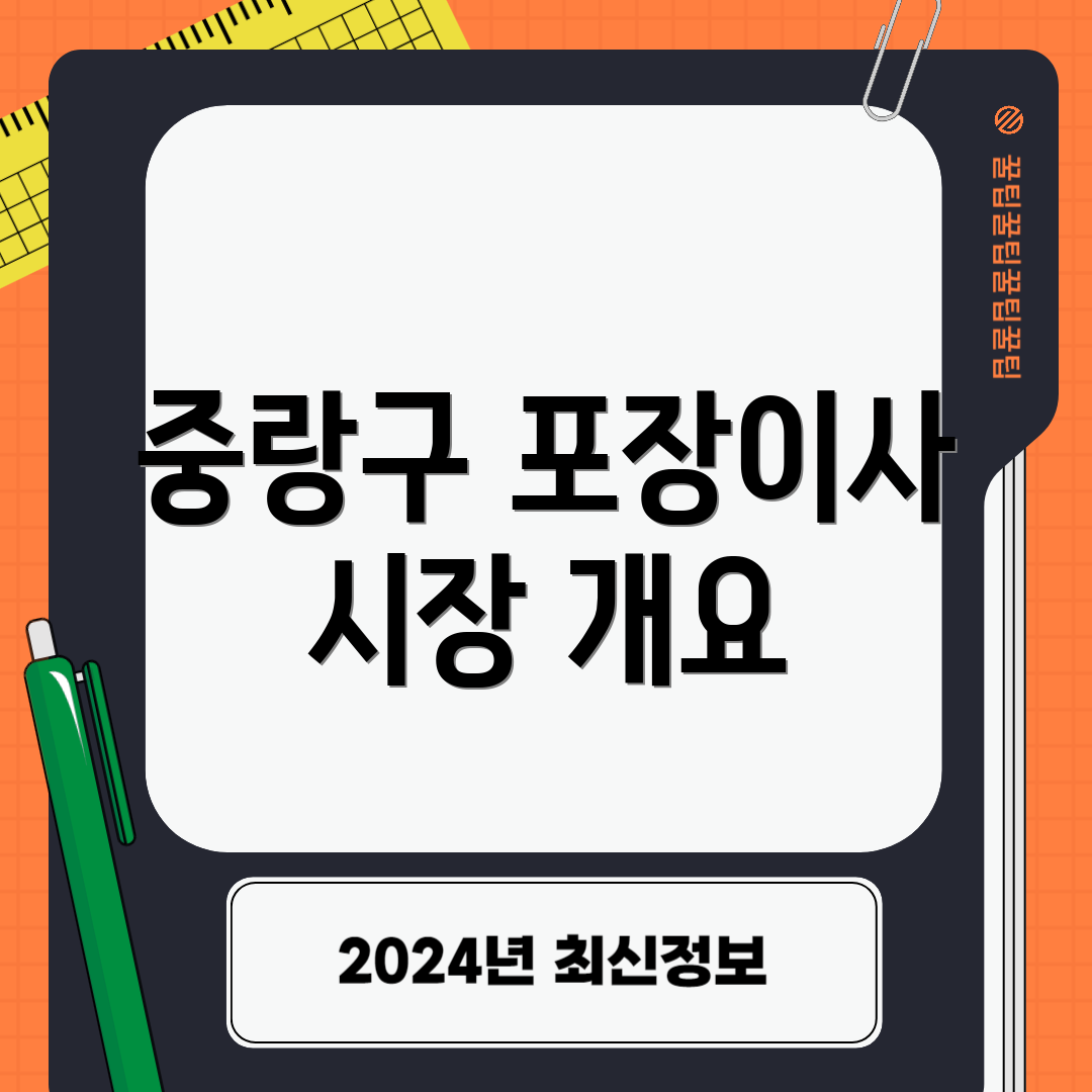 중랑구 포장이사 시장 개요
