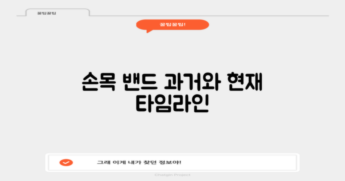 손목 밴드, 과거와 현재