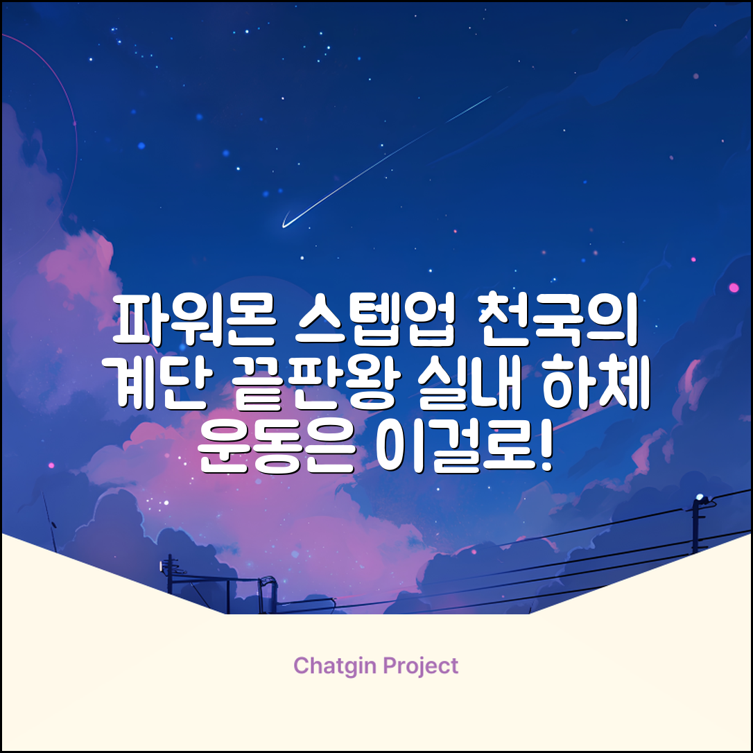 파워몬 천국의계단 스텝업 스텝퍼 스텝밀 에어 클라이머 계단오르기 홈트 실내 하체 운동기구, 파워몬 스텝업 추천 리뷰