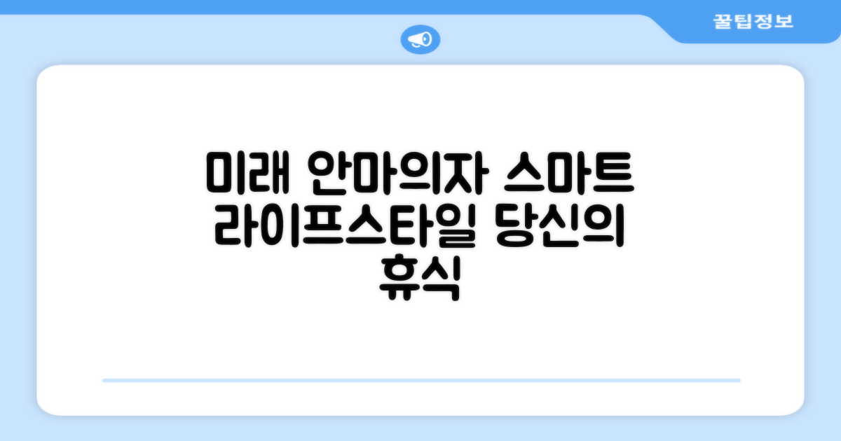 스마트한 안마의자, 미래 라이프스타일