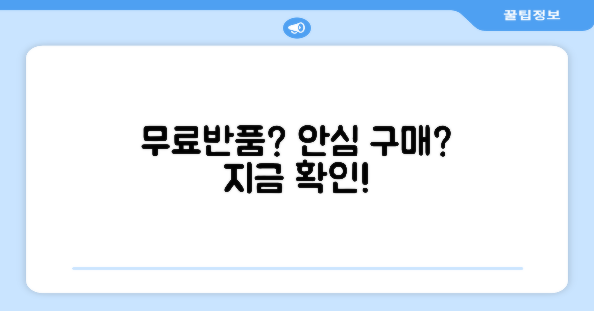 무료반품, 안심 구매 가능할까?