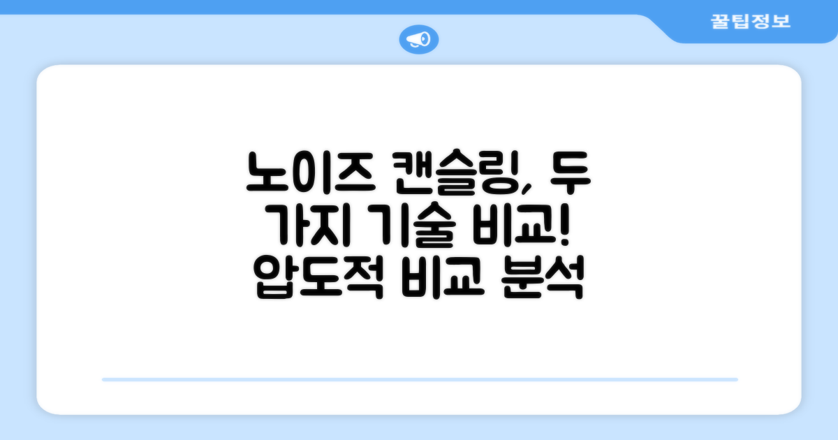 2가지 노이즈 캔슬링