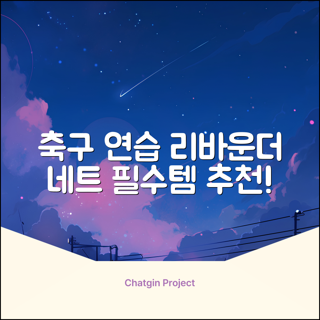 축구 리프팅 트래핑 리바운더 리바운드 네트, 1개 추천 리뷰