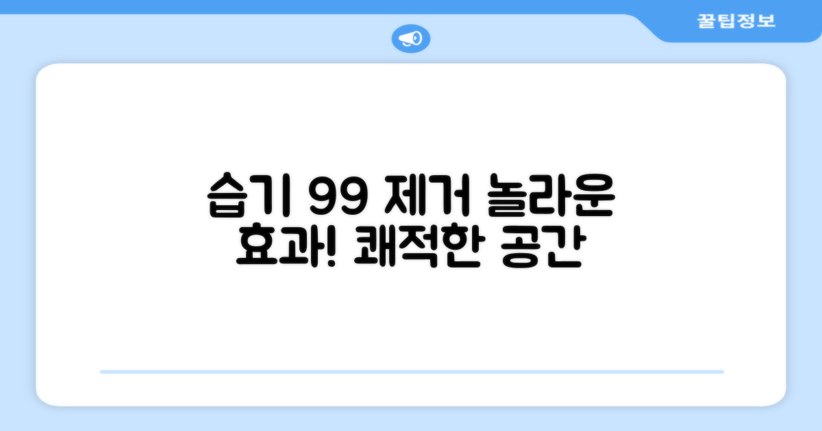 99% 습기 제거