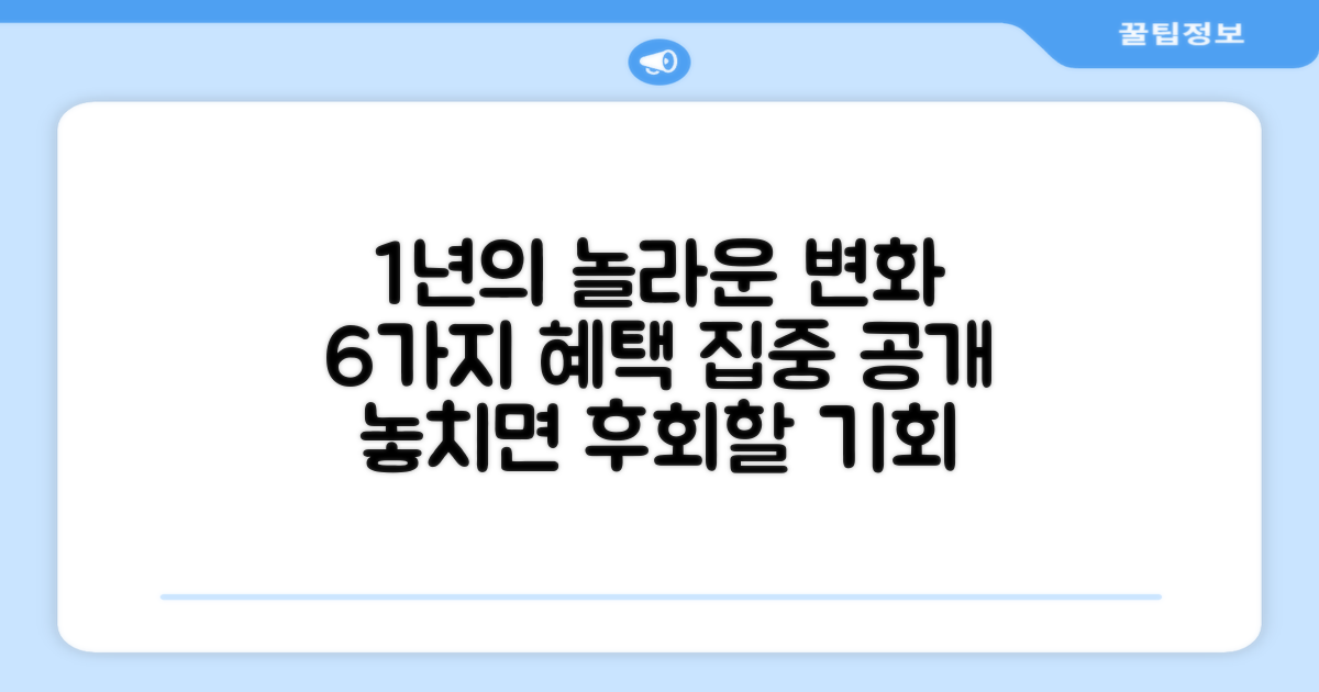 1년 세트, 6가지 장점