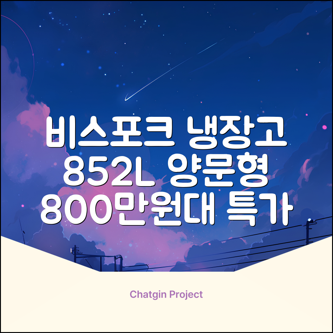 [색상선택형] 삼성전자 비스포크 852L 2도어 양문형 냉장고 방문설치, RS84DB5002CW 추천 리뷰