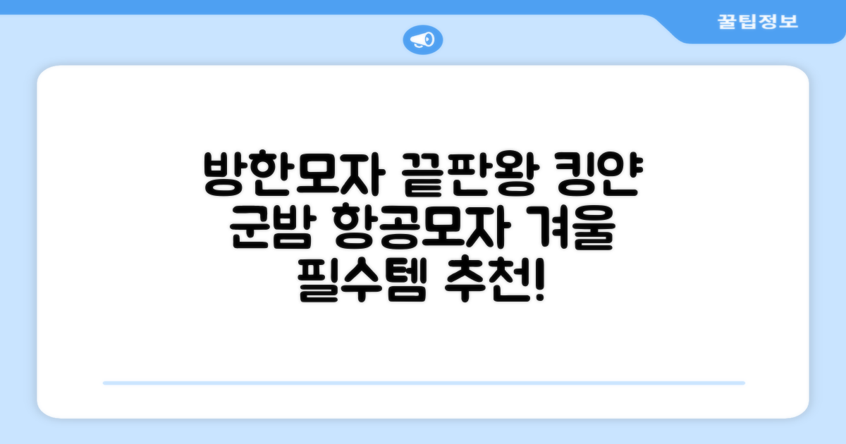 킹얀 겨울 방한모자 남여공용 군밤 항공 마스크 귀도리 모자 추천 리뷰