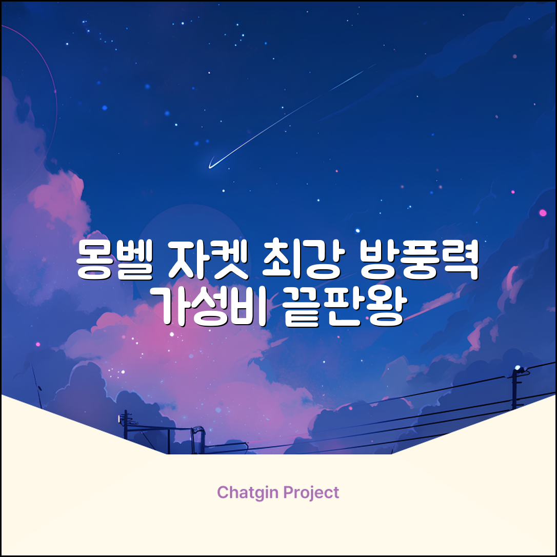 몽벨 남성 테크L 윈드 자켓_MW3HBMJW205 추천 리뷰