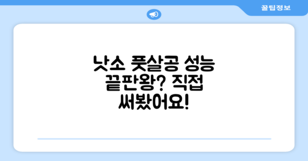 낫소 풋살공, 성능은 어떨까?