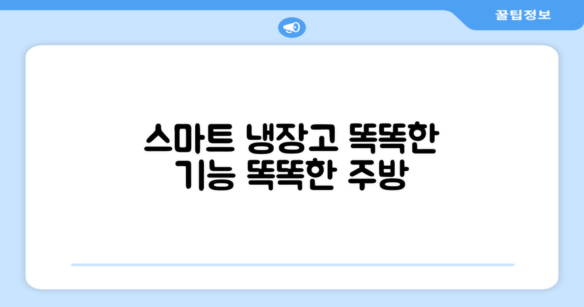 똑똑한 냉장고, 스마트 기능